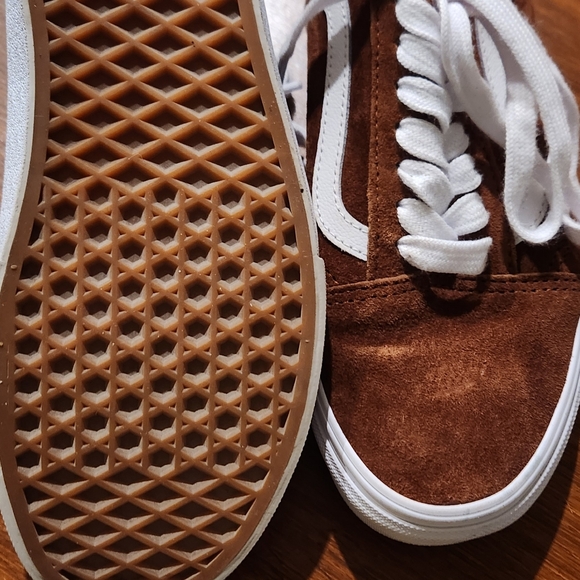 brown suede vans - Picture 2 of 4